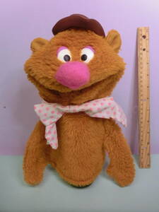  The *mapetsuma pet show *foji- Bear hand puppet hand .. doll Vintage Fischer price *The Muppets Sesame Street 
