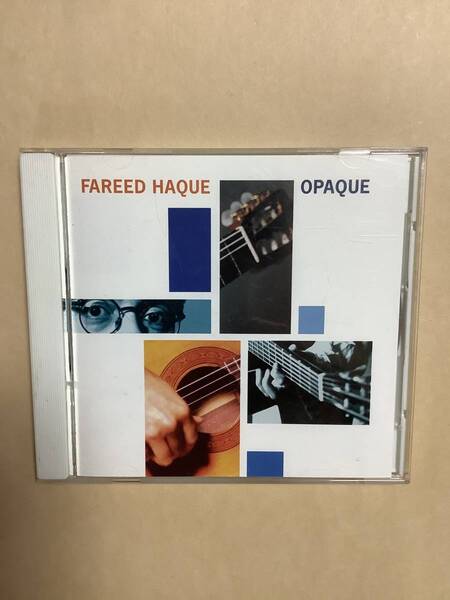 送料無料 FAREED HAQUE「OPAQUE」輸入盤