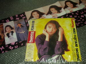 ＬＰ★藤谷美紀「ROOMY / MIKI FUJITANI SECOND」1989年発売作品～井上ヨシマサ/山口美央子/楠瀬誠詩郎/中崎英也