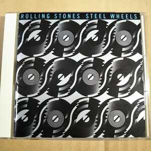 中古CD ROLLING STONES / ローリング・ストーンズ『STEEL WHEELS』国内盤/帯無し 25DP-5566【1254】