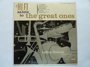 ◎★ムード ■ルロイ・ホルムス/ LEROY HOLMES■A HI-FI SALUTE TO THE GREAT ONES