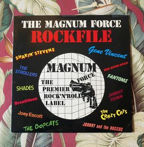 V.A. THE MAGNUM FORCE ROCKFILE LP (Breathless Gonna Be A Star) Teds Teddyboy ロカビリー Gene Vincent Shakin’ Stevens