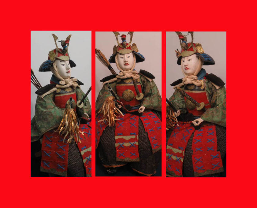 : [Puppenmuseum] Musha Doll E-162 Satsuki Doll, Samurai-Puppe, Allgemeine Dekoration. Makie Five, Jahreszeit, Jährliche Veranstaltung, Kindertag, Mai-Puppe