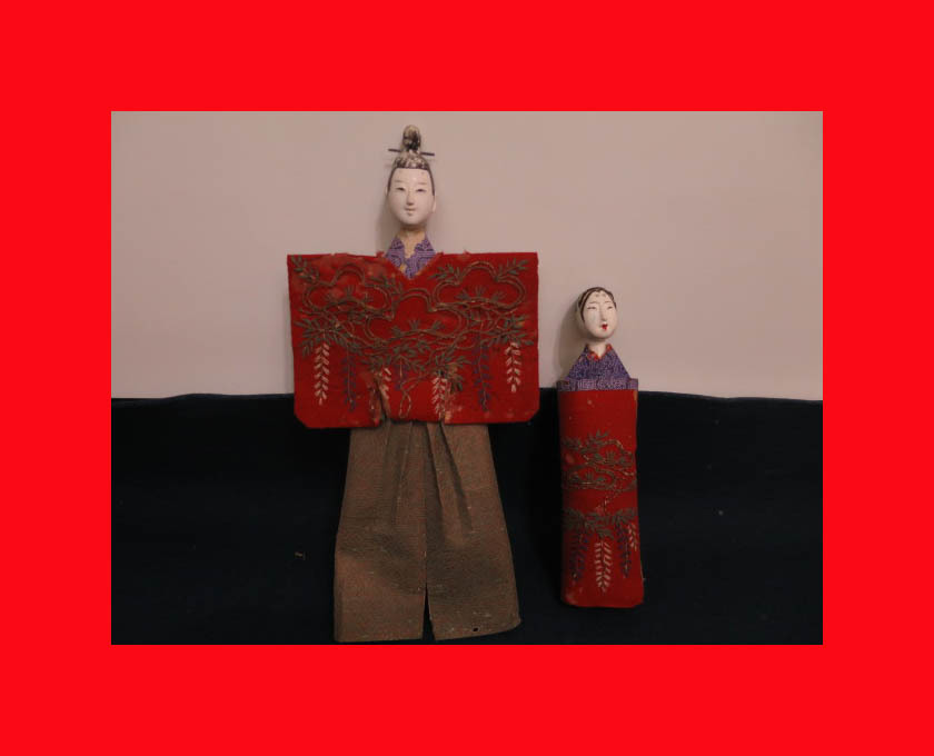 [人偶博物馆] 立式雏人偶 E-168 雏人偶, 汉娜工具, 希娜宫。莳江雏, 季节, 一年一次的活动, 娃娃节, 雏娃娃