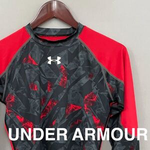アンダーアーマー UNDER ARMOUR トレーニングウェアー スポーツウェアー ジムウェアー メンズ LGサイズ 長袖 ff△