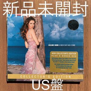 Celine Dion セリーヌ ・ディオン A new day has come CD+DVD US盤 新品未開封