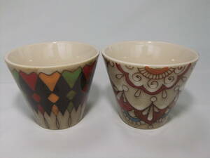 Blissful tableware cup 2 customer set 