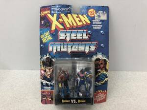 [Y-1] TOYBIZ X-MEN steel collection 4 gun bit VS Bishop 