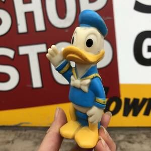 Быстрое решение Disney Vintage Disney Donald Duck Hard Soft Vinyl Mini Doll 10,5 см