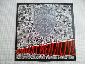 LIVING IN TEXAS / The Fastest Men Alive■'85年UKオリジナル盤LP new wave ネオサイケ ゴシックロック 