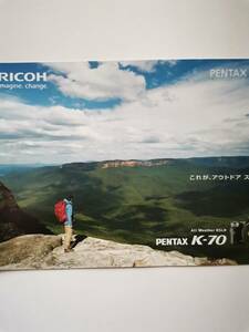 ^[ catalog ] Pentax PENTAX K-70 digital single‐lens reflex camera 2020.1 presently 