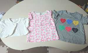 babyGAP ベビーギャップ 半袖Tシャツ 80 ノースリーブシャツ ショートカーディガン 子供用夏服