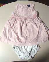 babyGAP ベビーギャップ ノースリーブワンピース 2枚セット ベビーワンピース 12-18m 80 美品_画像4