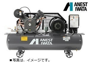 アネスト岩田 2馬力 TLP15EF-10 M6 60hz コンプレッサー レシプロ 圧力開閉器式