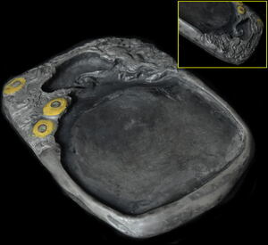 【送料無料】古硯 龍彫刻古硯 年代物 書道用品 唐物 古美術品 中国四大古名硯 インテリア 置物 旧家蔵出し WWFT003