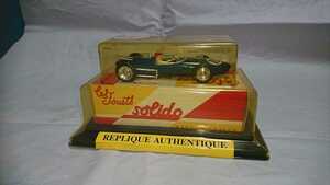 LOLA CLIMAX V8 F1 1962 ローラクライマックス REPLIQUE AUTHENTIQUE REEDITION 全長約90mm solido ソリド 輸入発売元ツクダホビー