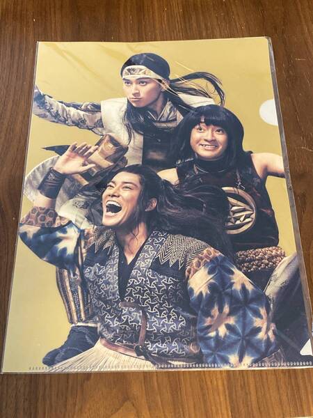 ★未使用★三太郎 クリアファイル A4 au