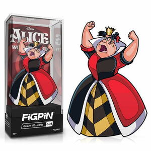 ディズニー　ハートの女王　ふしぎの国のアリス　FiGPiN　フィグピン　CMD COLLECTIBLES社　2020年　メタル製　ケース入り　新品