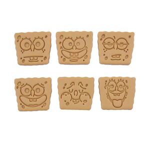 『7点セット』スポンジボブ 顔 クッキー型 型抜き お菓子作り 当日発送 料理 COOKIE