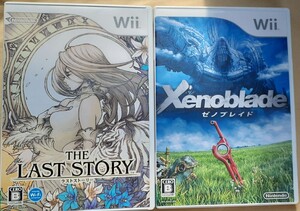 Wii ラストストーリー+ゼノブレイド動作確認済み 送料無料