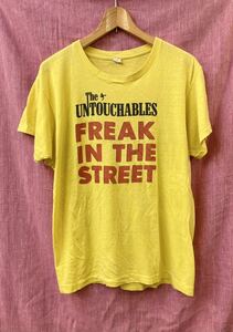 ヴィンテージ 80s The Untouchables アンタッチャブル プロモ Tシャツ シネマ 映画 Robert De Niro ロバートデニーロ Al Capone アルカポネ