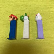 【 ペッツ PEZ 】マリオ ヨッシー キティ 3個 セット / チョコボール PEZ ペッツ キャラクター MARIO KITTY_画像6