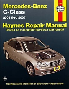 service book maintenance repair necessity . service manual 203 C CLASS C Class 2001-2007 repair repair Class Mercedes Benz ^.