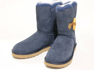 UGG アグ クラシック ウッドトグルボタン KEELY キーリー NAVY ネイビー US5 新品