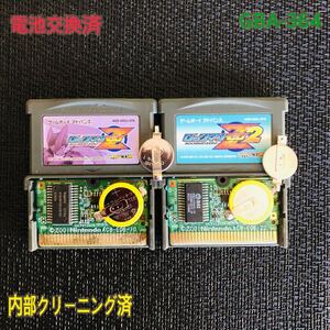 GBA -364 電池交換済 ロックマンゼロ ロックマンゼロ2