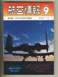 【d9548】74.9 航空情報／特集=日本の空港の問題点、ショッピングガイド-軽飛行機90、ドルニエDoX、HSTへのアプローチ、...