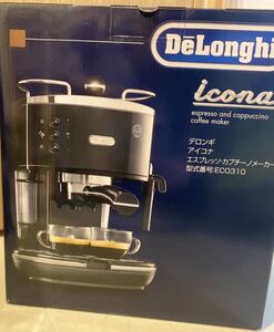 【未使用】デロンギ DeLonghi アイコナ エスプレッソカプチーノメーカー ECO310BK