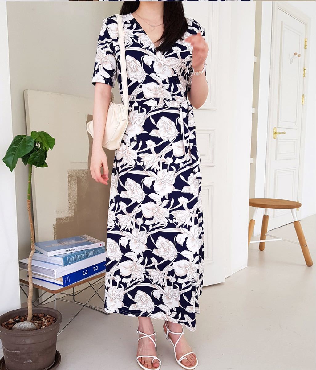 祝日 新品未使用Acka jacquard mini dressホワイト花柄ワンピース