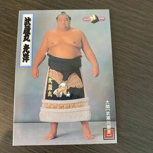 ９８BBM　７　武蔵丸　光洋　大相撲カード