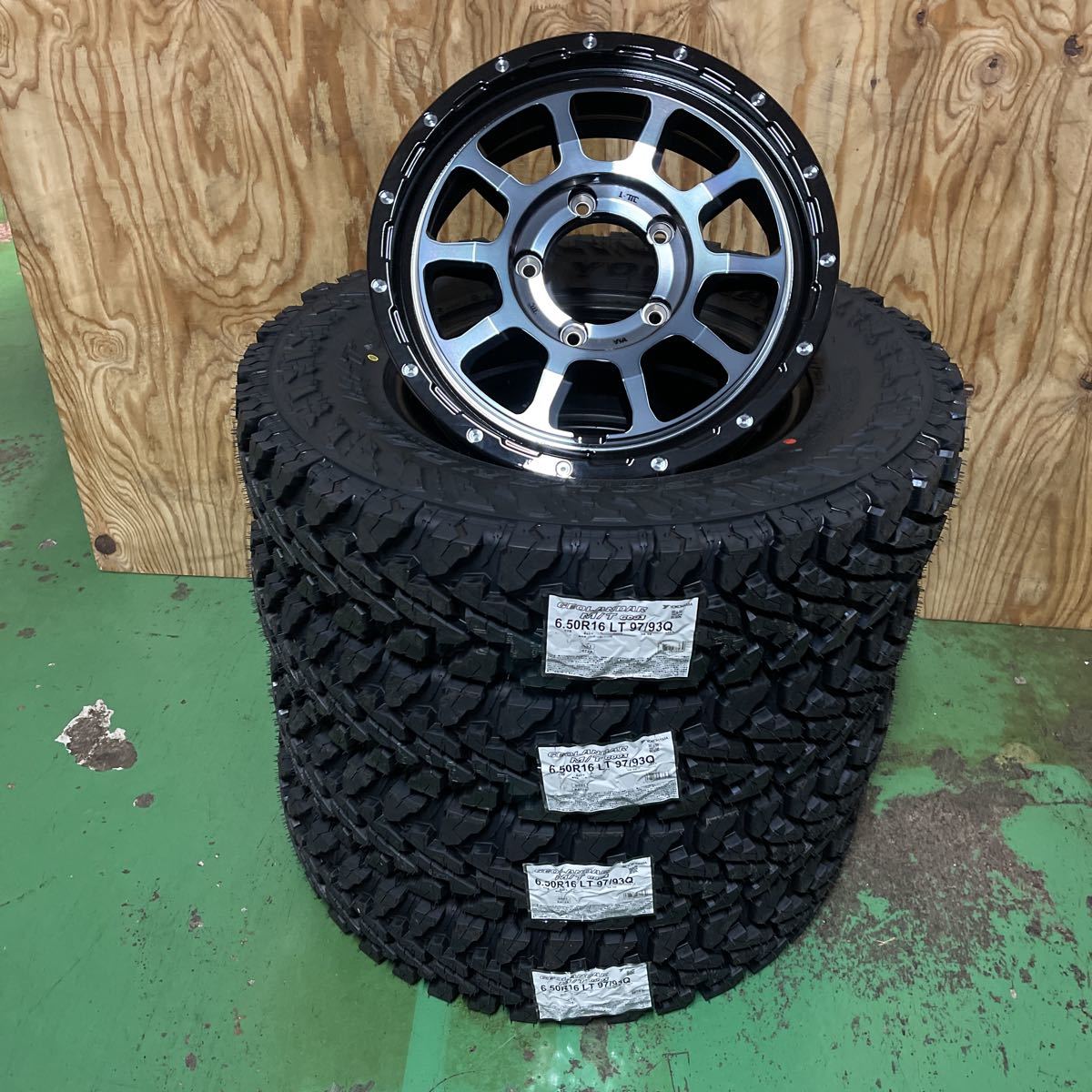 卸売 【かつ】新品☆ヨコハマジオランダーM/T 6.50R16LT/ジムニー