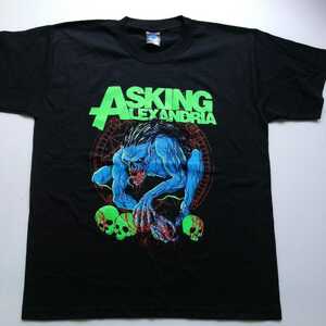 【新品Lサイズ ラスト1点】ASKING ALEXANDRIA Tシャツ 北米輸入品 日本未発売 アスキング アレクサンドリア 