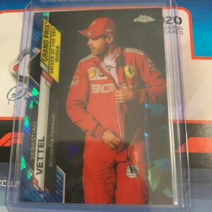 2020 topps chrome sapphire f1 formula1 Sebastian vettel