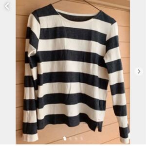ボーダー カットソー 長袖 レディース トップス Tシャツ 長袖Tシャツ ボーダーカットソー 長袖カットソー