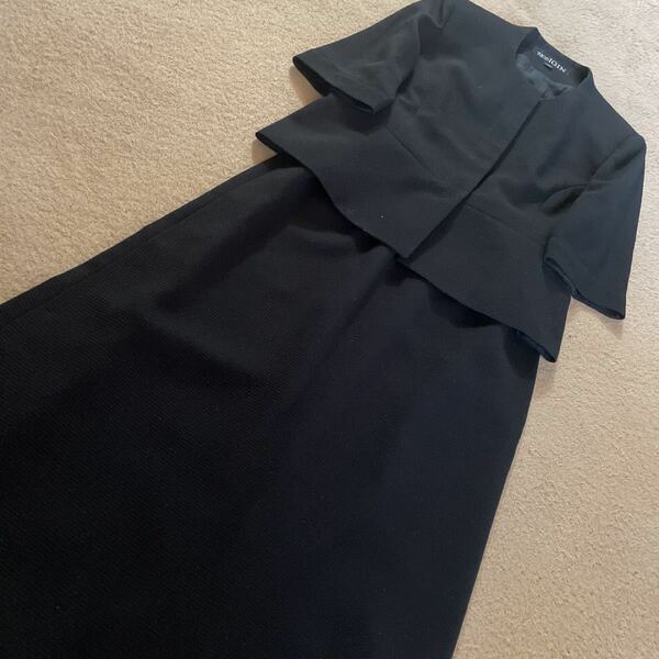 TOKYO IGIN 礼服　ブラック　フォーマル　スカート　ロングスカート　 東京ソワール ブラックフォーマル