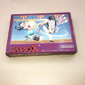 (HC-18) ファミコン ソフト スパルタンX 任天堂 ゲーム ソフト HVC-SX 1984年 レア 希少　説明書あり