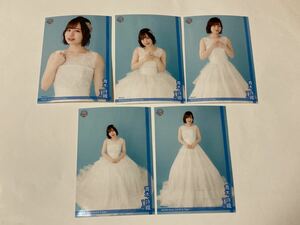 【5種コンプ】青木詩織 SKE48 Family Vol.03 A-Type 会員限定 生写真 ドレス