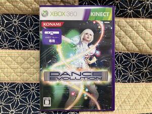 XBOX360 X BOX 360 KINECT キネクト ダンスエボリューション ソフト DANCE EVOLUTION