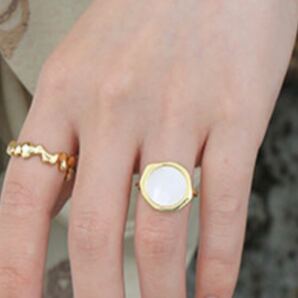 Shell gold ring - ゴールドシェルリング