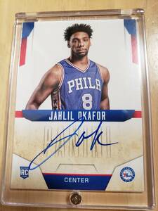 サイン 2015 -16 Panini Next Day JAHILIL OKAFOR RC Autograph / ジャリル オカフォー Auto 