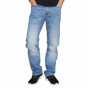 Levis 505 005051612 W32 L32 COOLMAX ストレッチ ストレート メンズ デニム 暑い日でも見た目と同じくらいクールな着心地を叶えます