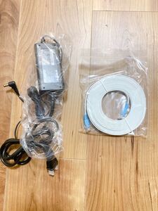 ソフトバンクAIR WiFi 電源アダプタ LANケーブル