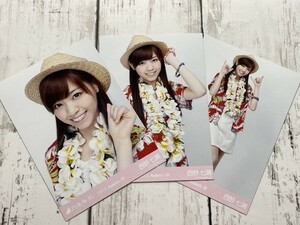 乃木坂46 西野七瀬 生写真 2013 August Ⅳ 3種 コンプ アロハ ヨリ チュウ ヒキ 卒業