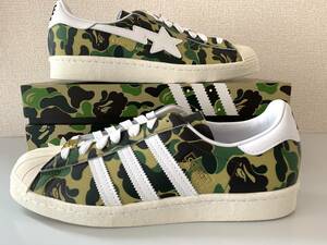 BAPE x ADIDAS SUPERSTAR 80S BAPE ABC CAMO 26.5cm