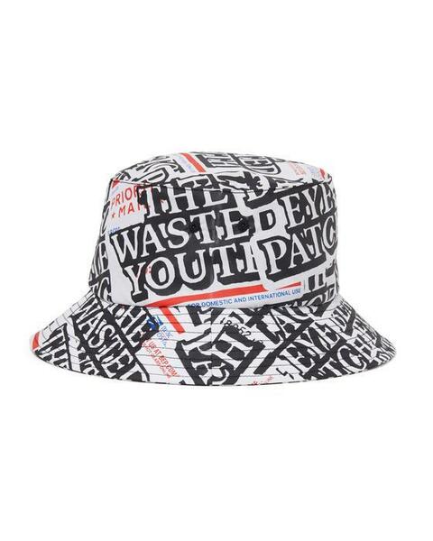 Wasted Youth x BEP STICKER COVERED BUCKET HAT