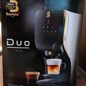 値下げ!!送料込 未開封品 ネスカフェバリスタDuo PremiumWhite