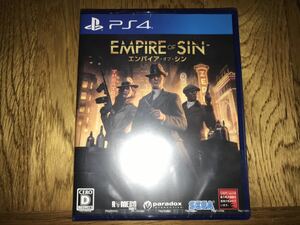 エンパイア・オブ・シン EMPIRE OF SIN PS4ソフト 未開封新品